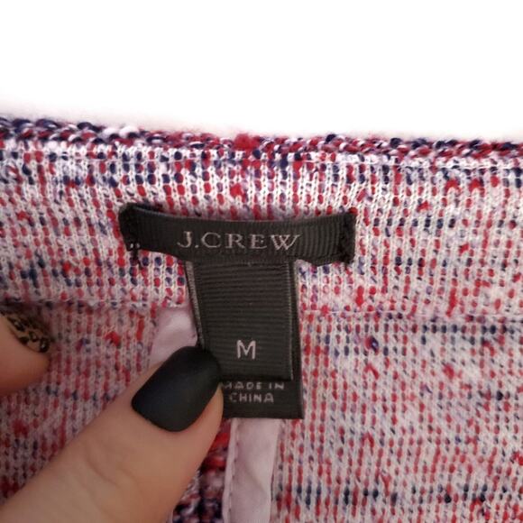 J. Crew | Zip Up Textured Marled Blazer - Picture 4 of 6